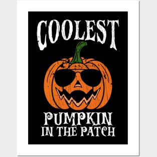 Coolest Pumpkin In The Patch - Halloween Posters and Art